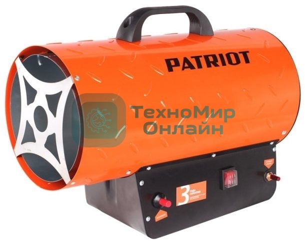 Тепловая пушка газовая Patriot GS 30 30000Вт оранжевый