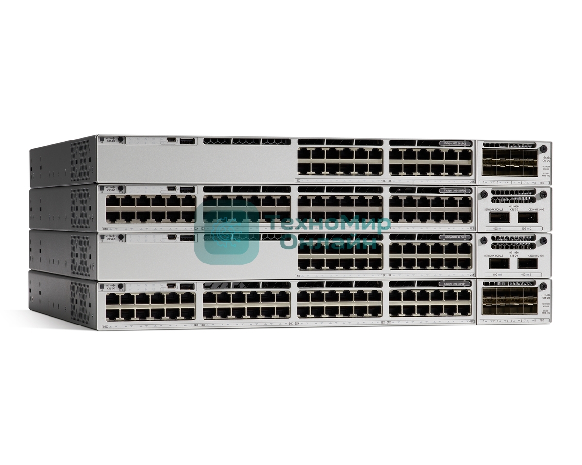 Коммутатор Cisco C9300-48T-E Catalyst 9300 48-port data only, Network Essentials