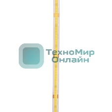 Лента светодиодная Rexant 24В, COB 8Вт/м, 320 LED/м, 6500K, 8мм, 5м, IP20