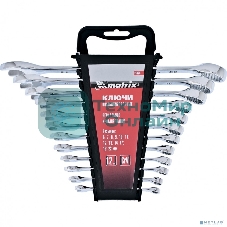 Набор комбинированных ключей Matrix (6-22 мм) 12 шт.