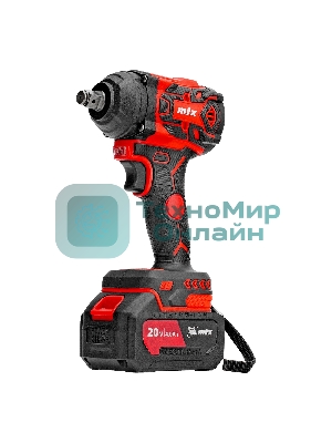 Гайковерт ударный аккумуляторный бесщет. CIWU-BL-20-600, Li-Ion, 20 В MTX