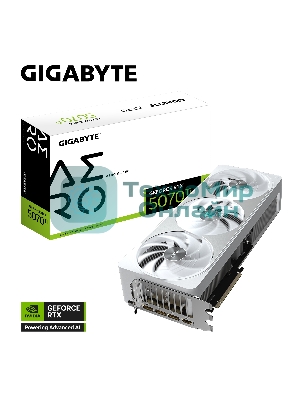 Видеокарта Gigabyte GV-N507TAERO OC-16GD 1.0 NV RTX 5070TI 16Gb 256bit GDDR7 2805/28000/HDMIx1/