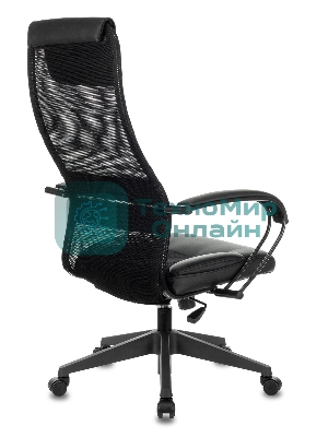 Кресло Бюрократ CH-608/BLACK TW-01 TW-11 черный, экокожа