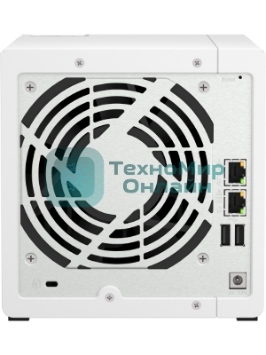 Сетевое хранилище SMB QNAP TS-433-4G NAS 4 HDD trays. ARM 4-core Cortex-A55 2.0GHz, ram 4 Gb (max), 1x1GbE, 1x2.5GbE, 2xUSB 2.0 port,1xUSB 3.2 Gen 1