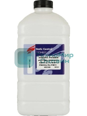 Тонер Static Control для HP LJ PM401/P2055/P3005/P3015, Bk, 1 кг, флакон