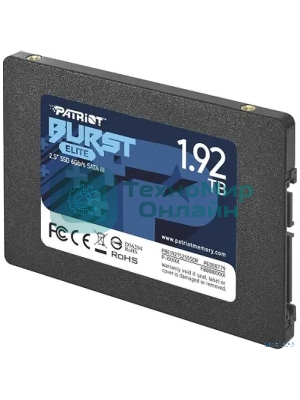 Накопитель SSD Patriot Burst Elite, 1.92Tb, SATA, 2.5
