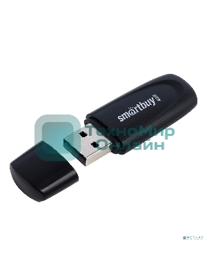 Флешка USB Smartbuy Scout Black (SB004Gb2SCK), 4Gb, USB 2.0, R/W 10/7, черный