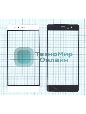 Стекло для Huawei P9 белое