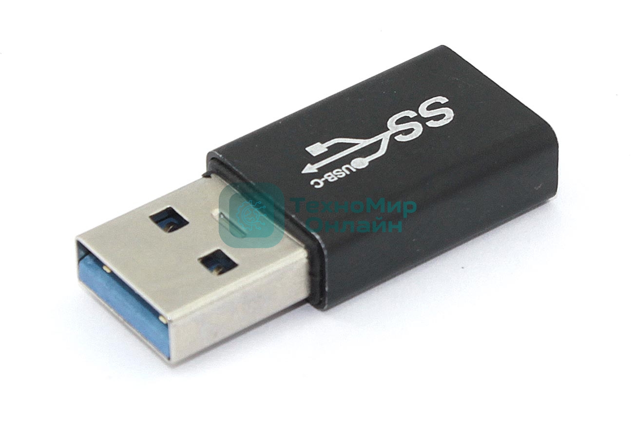 Удлинитель USB Type A папа Type-C мама