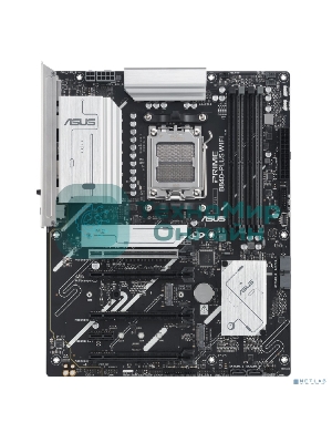 Материнская плата ASUS PRIME B840-PLUS WIFI, AM5, AMD B840, 4xDDR5, 4xSATA, 3xM.2, 1xPCIe 4.0 x16, 1xPCIe 3.0 x16, 2xPCIe 3.0 x16, 1xPCIe 3.0 x1, 1xDP, 1xHDMI, 1x 2.5Gb LAN, 8xUSB-A, 3x3.5 мм, 7.1, ATX