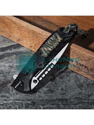 Нож складной полуавтоматический Rexant Hunter