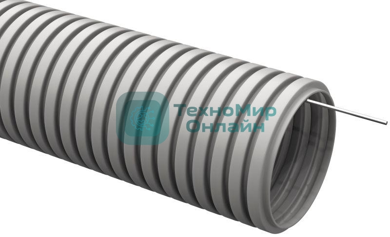 Труба гофр. IEK CTG20-16-K41-025I ПВХ d 16 с зондом (25 м)