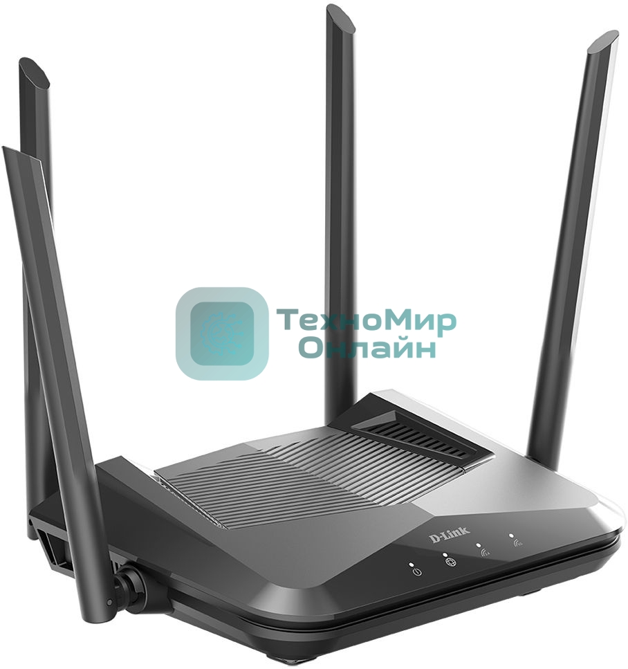 Двухдиапазонный гигабитный Wi-Fi 6 маршрутизатор D-Link DIR-X1530/RU/A1A AX1500 (466526)