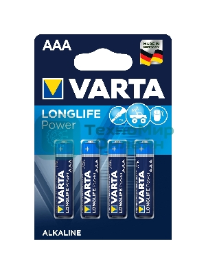 Батарейка VARTA High Eneargy AAA бл. 4 04903121414