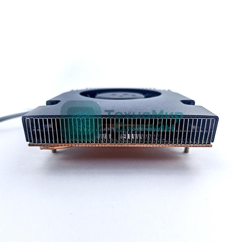 Кулер Foxline D65 черный алюминий+медь 2500rpm 32.6db 4-pin 65w 17мм