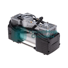 Компрессор поршневой автомобильный Rexant усиленный двухпоршневой с цифровым манометром и функцией автостоп (60л/мин, 10 АТМ)