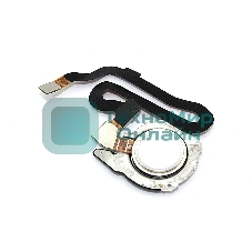 Кнопка HOME в сборе с механизмом и шлейфом для Huawei Honor 8, белый