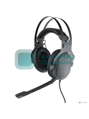 Гарнитура Gembird MHS-G700U черный, проводная, съёмный микрофон