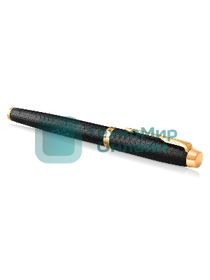Ручка роллер Parker IM Premium T323 (CW1931660) Black GT, F, черные чернила, подарочная коробка