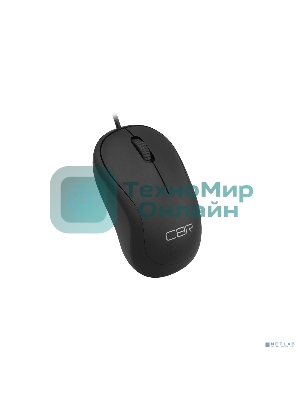 Мышь проводная CBR CM 106 черный, 1000 dpi, USB, кнопки - 3