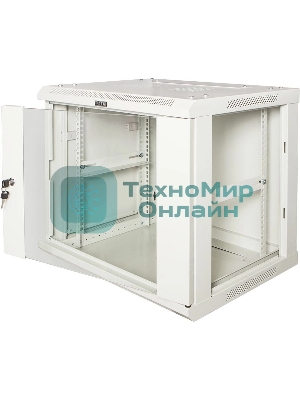 Шкаф настенный серии Pro, 12U 600x800, стеклянная дверь