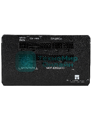 Блок питания Thermalright, 750W 80+ Bronze (ATX, 3.0, PCIe 5.0, Full modular, 1x24(20+4)pin, 2xCPU 8(4+4)pin, 4xPCIe*2 8(6+2)pin, 3xSATA3, 1x12+4pin (12VHPWR PCIe 5.0 12+4pin 600mm), 3xMOLEX4pin, Active, 120x120мм, 150x140x86mm, APFC, black)