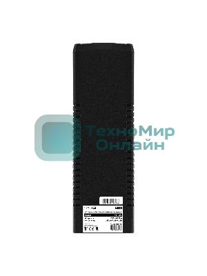 Источник бесперебойного питания ExeGate Power NB-1000.LED.AVR.2SH.USB (1000VA/650W, LED, AVR, 2*Schuko, USB, батарея 12V 9Ah, черный)