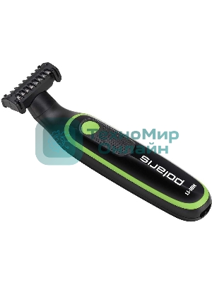 Машинка для стрижки Polaris PHC 0303RB черный/лайм 240Вт