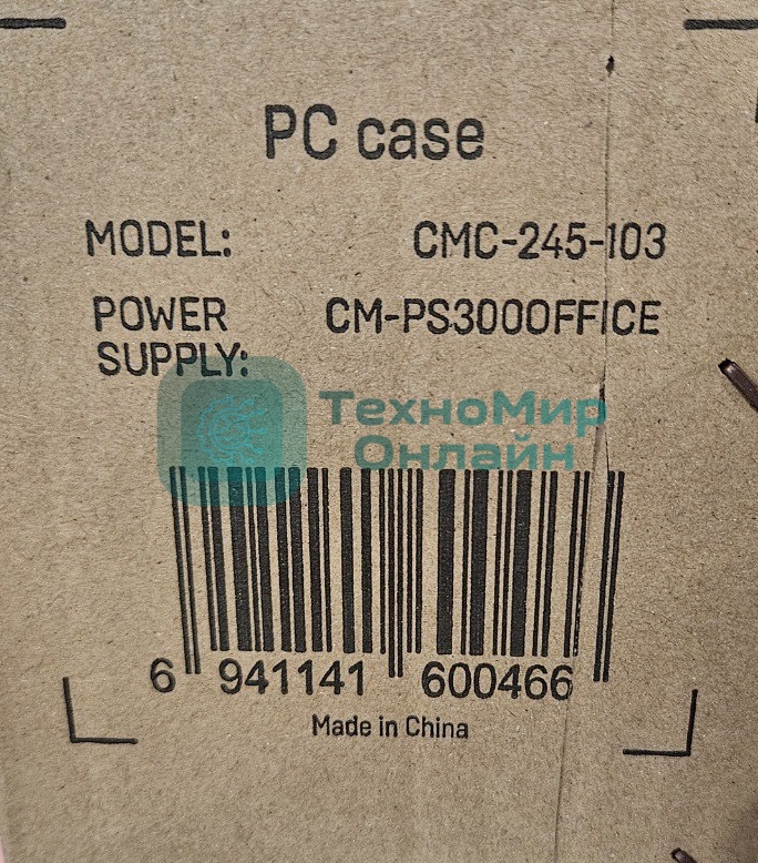 (Поврежденный товар) Компьютерный корпус CROWN CMC-245-103 [См.описание!]