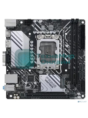 Материнская плата ASUS PRIME H610I-PLUS D4-CSM, LGA 1700, Intel H610, 2xDDR4, 4xSATA, 1xM.2 PCIe 3.0 x4, 1xPCIe 4.0 x16, 1xHDMI, 1xDP, 1xVGA, 2xUSB-A 3.2 Gen 1, 2xUSB-A 2.0, 1x 1Gb LAN, 3x3.5 мм, 7.1, Mini-ITX
