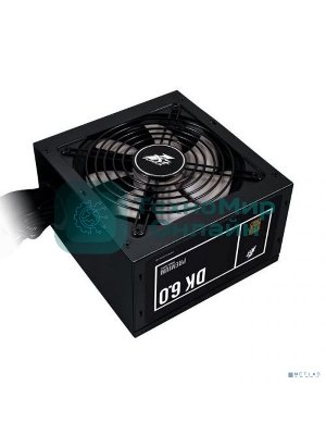 Блок питания 1STPLAYER DK PREMIUM PS-600AX, 600Вт, 80 PLUS Bronze, 120мм, черный