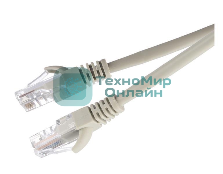 Кабель GOPOWER PATCH RJ-45(M)-RJ-45(M) 00-00029035 2M GREY