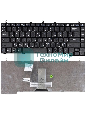 Клавиатура для ноутбука MSI Megabook VR330X VR330XB VR330, черная