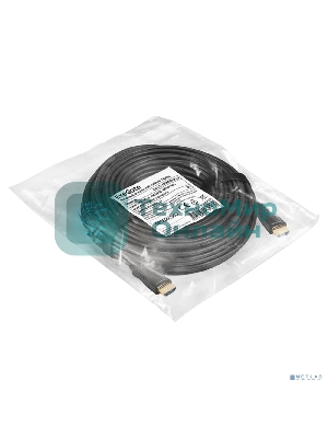 Активный оптический кабель HDMI ExeGate EX-CC-HDMI2-30.0 (19M/19M, v2.0, 30м, 4K UHD, Ethernet, позолоченные контакты)