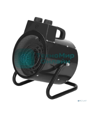 Пушка тепловая электрическая Rexant круглая, регулировка угла наклона, ТЭН, 3кВт