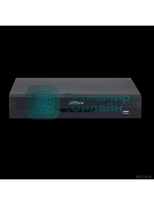 Dahua DH-XVR5108HS-I3/T 8-канальный HDCVI-видеорегистратор с FR HDCVI, AHD, TVI, IP, CVBS; 1 SATA III до 16Тбайт; видеоаналитика 1 HDMI, 1 VGA; сеть: 1 RJ45 100 Мбит/с; аудиовх/вых: 1/1