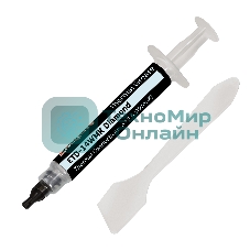 Термопаста ExeGate ETD-14WMK Daimond, шприц с лопаткой, 2г