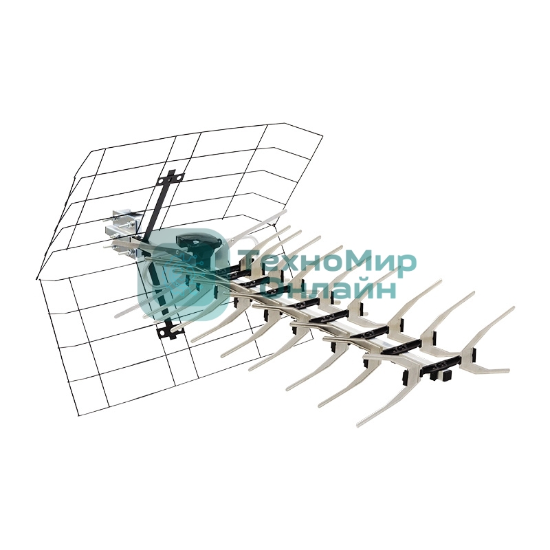 ТB антенна наружная Rexant для цифрового телевидения DVB-T2, RX-412