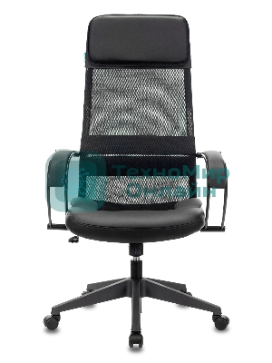 Кресло Бюрократ CH-608/BLACK TW-01 TW-11 черный, экокожа