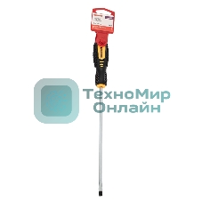 Отвертка шлицевая Rexant SL 5х200 мм, двухкомпонентная рукоятка