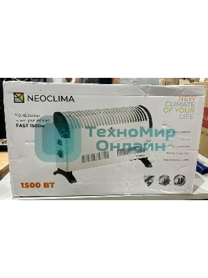 (Поврежденный товар) Конвектор электрический Neoclima Fast 1500 w белый [См.описание!]