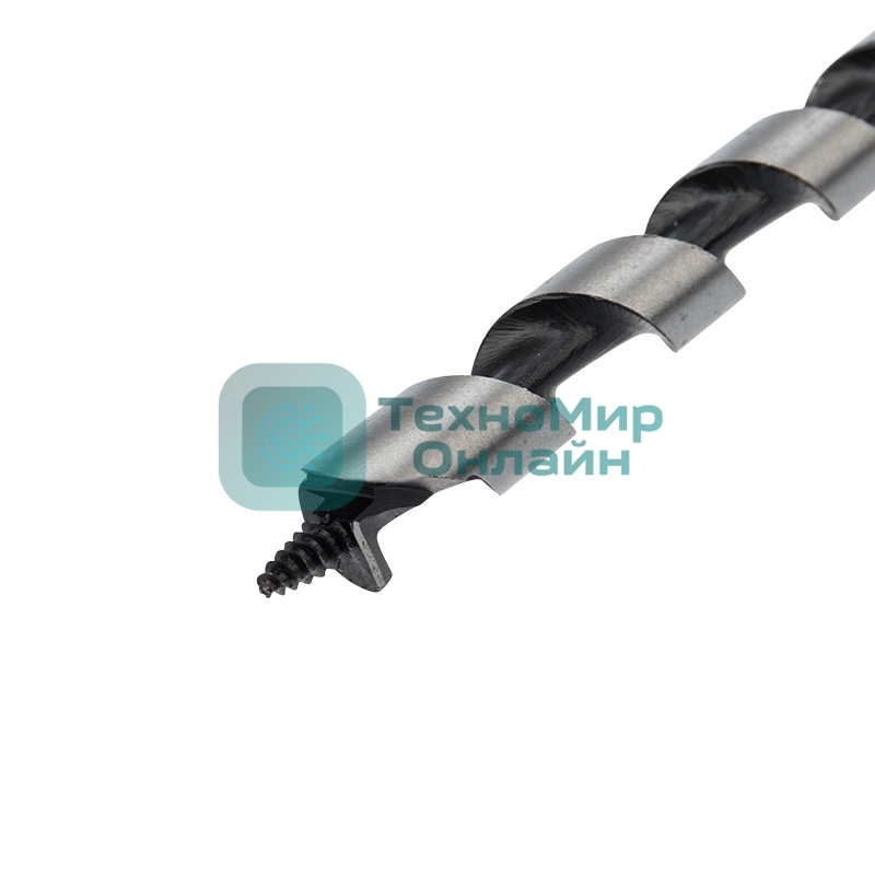 Сверло винтовое по дереву Kranz 12х460 мм, шестигранный хвостовик