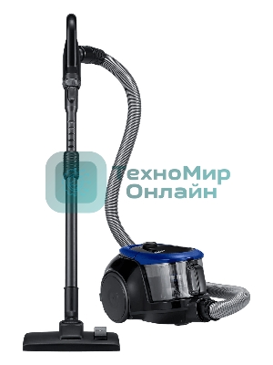 Пылесос Samsung VC18M21A0SB синий, 380/1800 Вт, уборка сухая, пылесборник контейнер 1.5 л