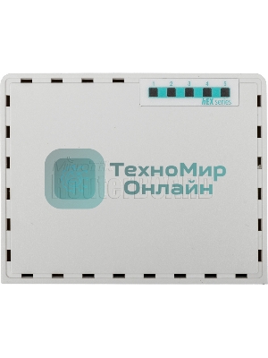 Маршрутизатор MikroTik RB750r2 hEX lite 5x10/100 Mbps