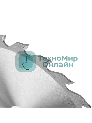 Пильный диск по дереву ф216 х 32 мм, 24 зуба + кольцо 32/30мм Gross