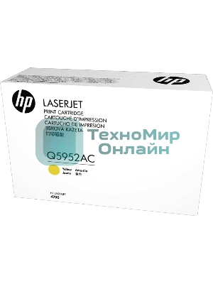 Картридж лазерный контрактный HP Q5952AC Ylw Contr LJ Toner Cartridge