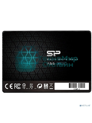 Накопитель SSD Silicon Power Ace A55, 128Gb, SATA, 2.5