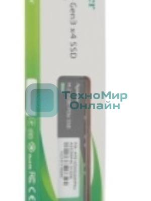 Накопитель SSD Apacer AS2280P4U, 512Gb, PCIe 3.0 x4, M.2 2280, NVMe, R/W 3500/2300