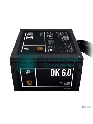 Блок питания 1STPLAYER DK PREMIUM PS-600AX, 600Вт, 80 PLUS Bronze, 120мм, черный
