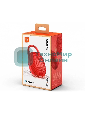 Портативная акустика JBL CLIP 5, красный